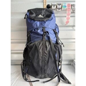 Gregory G-Pack Blue Black Internal Frame Technical Hiking Backpack Lightweight